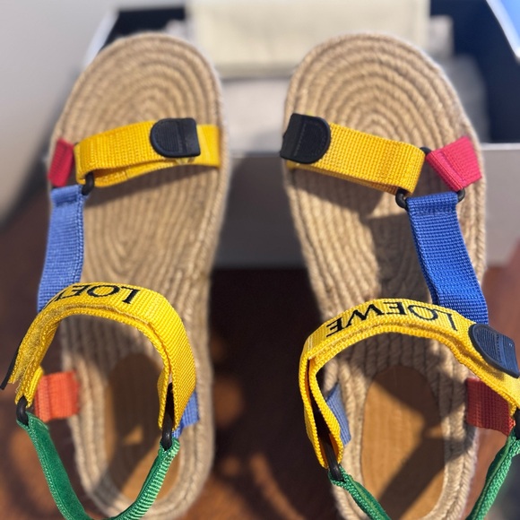 NWT Loewe x Paula's Ibiza Strappy Espadrille Sandal 41 Mens | Designer | Chunky - Picture 5 of 15